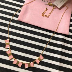 NEW Bow Shoppe Row Necklace